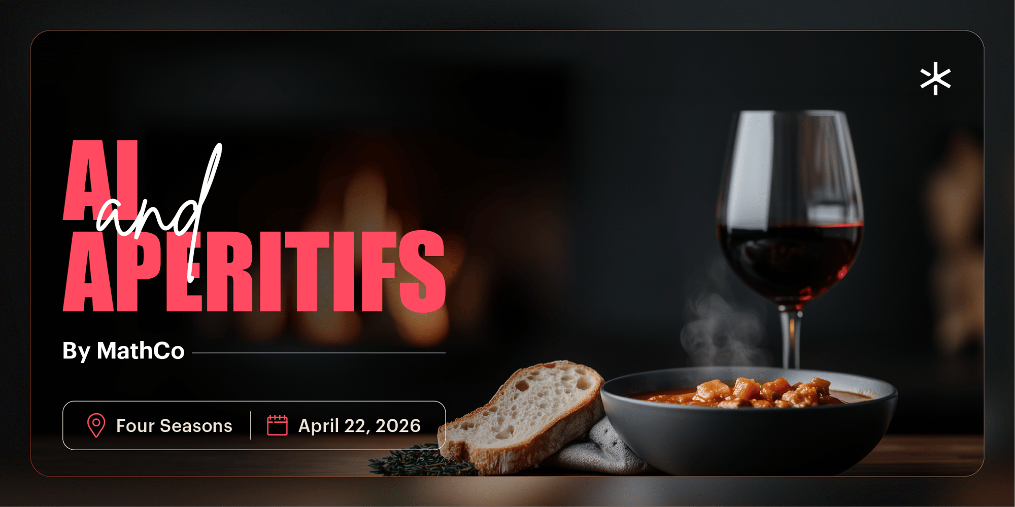 AI and Apertifs by MathCo Banner